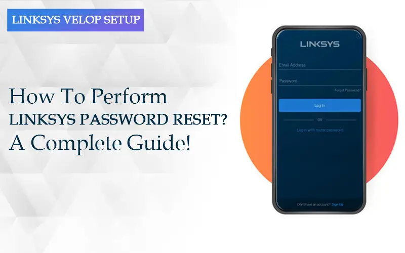 Linksys Password Reset