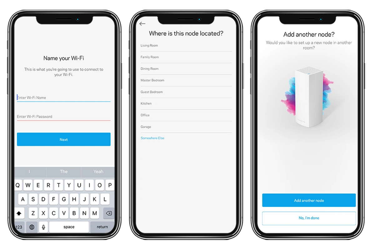 Linksys Velop AC2200 Setup Using Linksys App