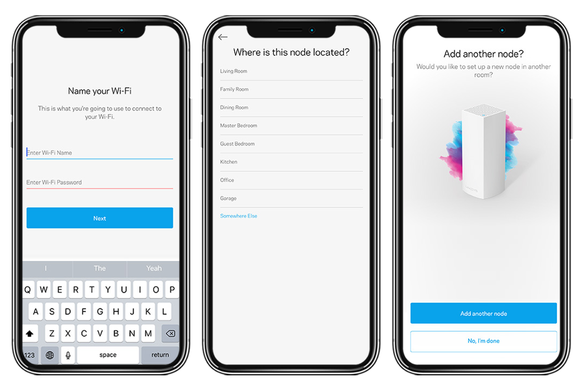 Linksys Velop AC2200 Setup Using Linksys App