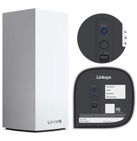 Factory Reset Linksys Velop Using Button