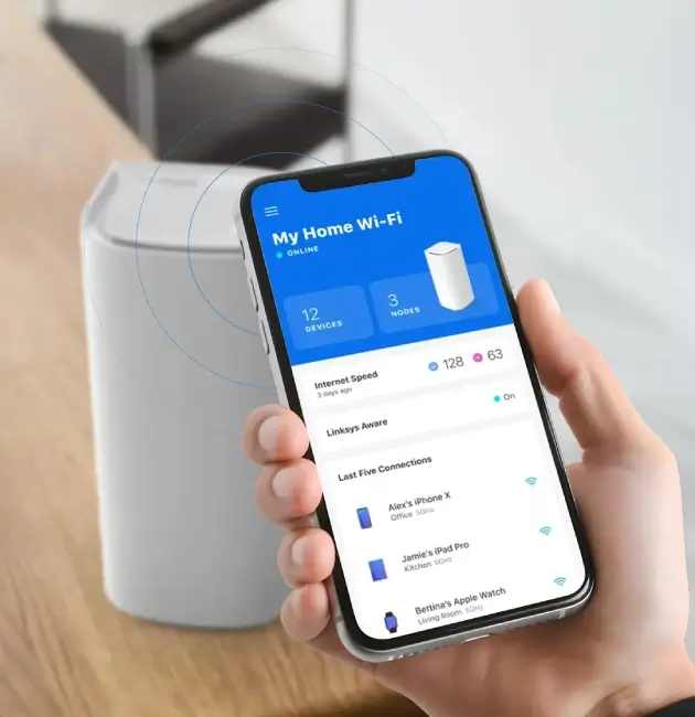 Linksys Micro6 Setup Using The Linksys App