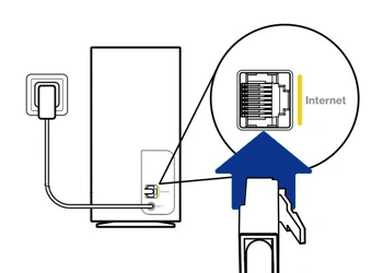 Connect Main Mesh Router