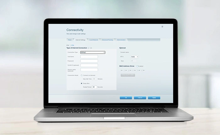 Linksys MX4300 Setup Network Settings