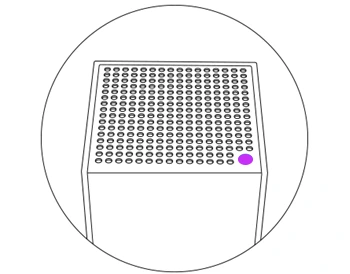 My router is online but the light is still showing solid purple