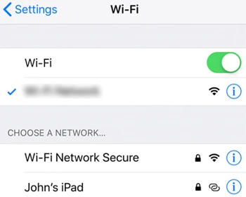 Connecting the App to Wi-Fi During Setup