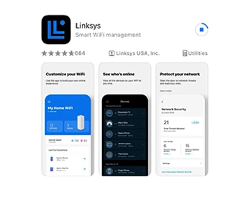 Installing the Linksys App via the App Store (For Apple Devices)